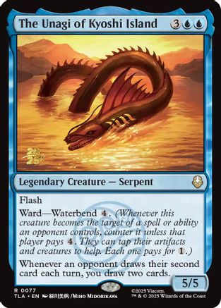 The Unagi of Kyoshi Island (PRE-077)  Foil - Prerelease Cards