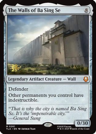 The Walls of Ba Sing Se (PRE-261)  Foil - Prerelease Cards