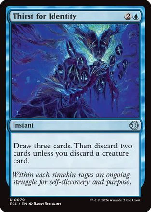Thirst for Identity (ECL-079) Foil - Lorwyn Eclipsed