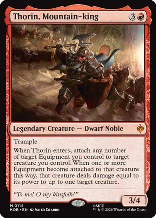 Thorin, Mountain-king (HOB-114)  - The Hobbit