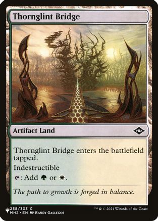 Thornglint Bridge (LIST-258/303)  - The List Reprints