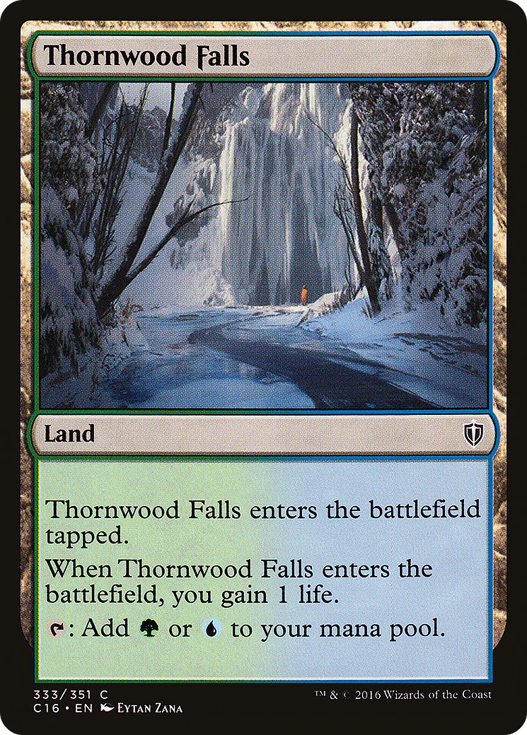 Thornwood Falls (C16-333)  - Commander 2016