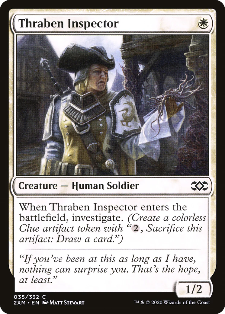 Thraben Inspector (2XM-035)  - Double Masters