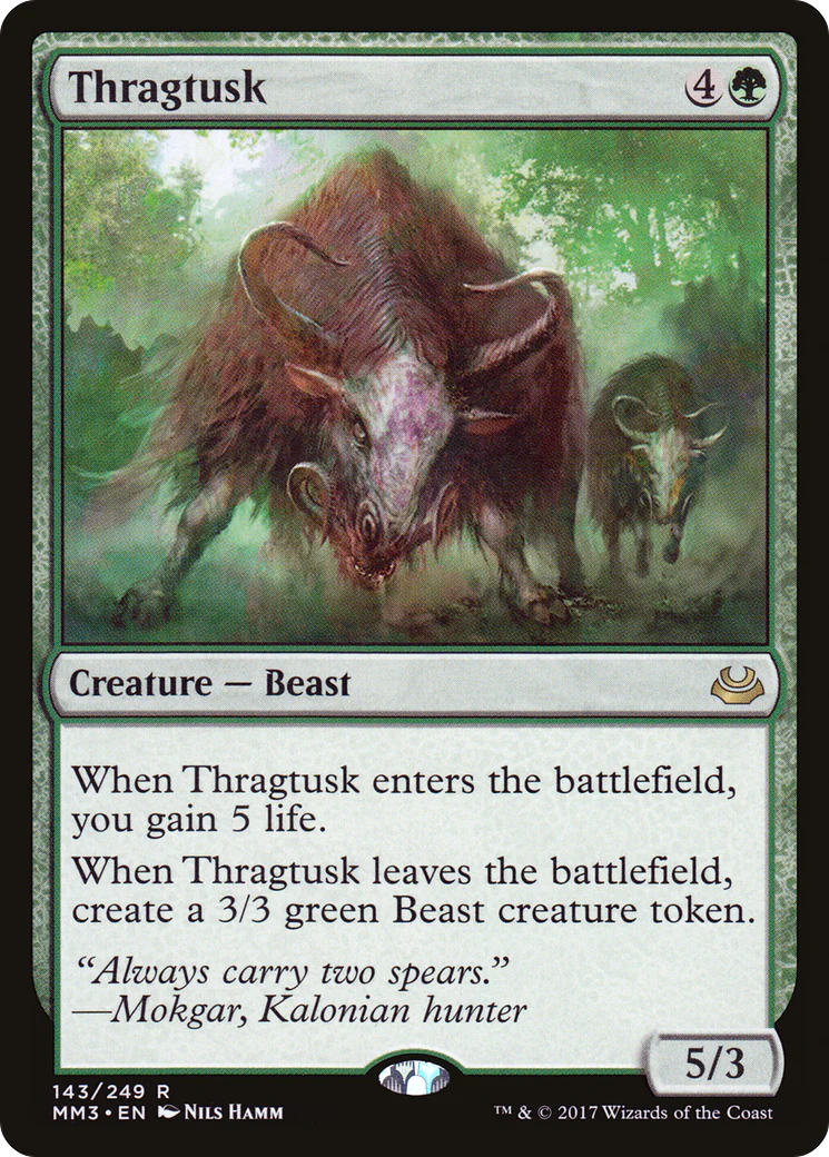 Thragtusk (MM3-143) Foil - Modern Masters 2017