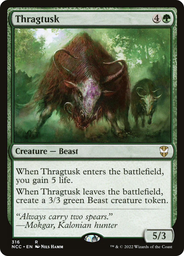 Thragtusk (NCC-316)  - New Capenna Commander