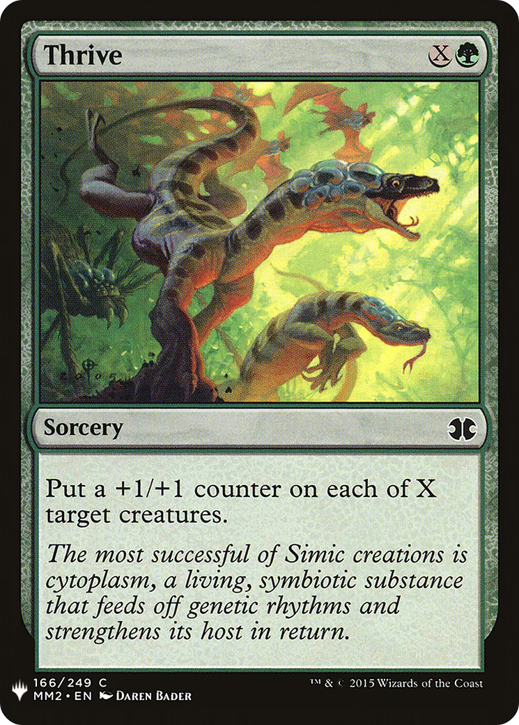 Thrive (LIST-MM2-166)  - The List