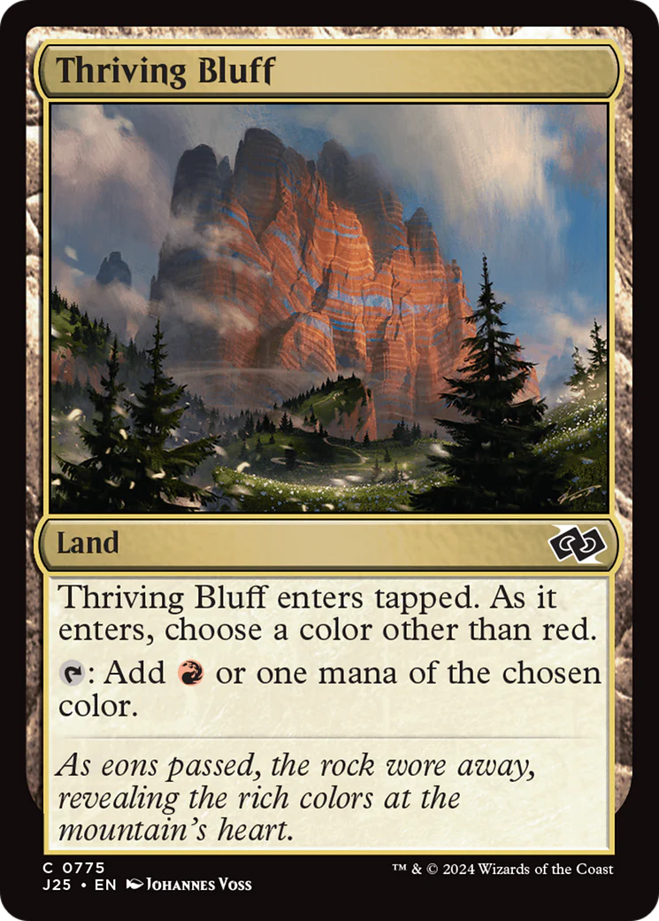 Thriving Bluff (J25-775)  - Foundations Jumpstart