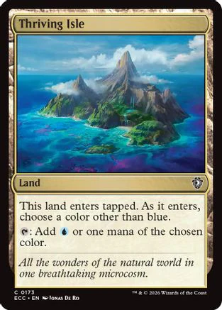 Thriving Isle (ECC-173)  - Commander: Lorwyn Eclipsed