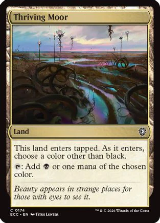 Thriving Moor (ECC-174)  - Commander: Lorwyn Eclipsed