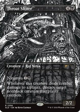 Throat Slitter (2356) (SLD-2356)  Foil - Secret Lair Drop Series