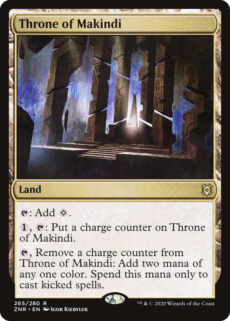 Throne of Makindi (ZNR-265)  Foil - Zendikar Rising