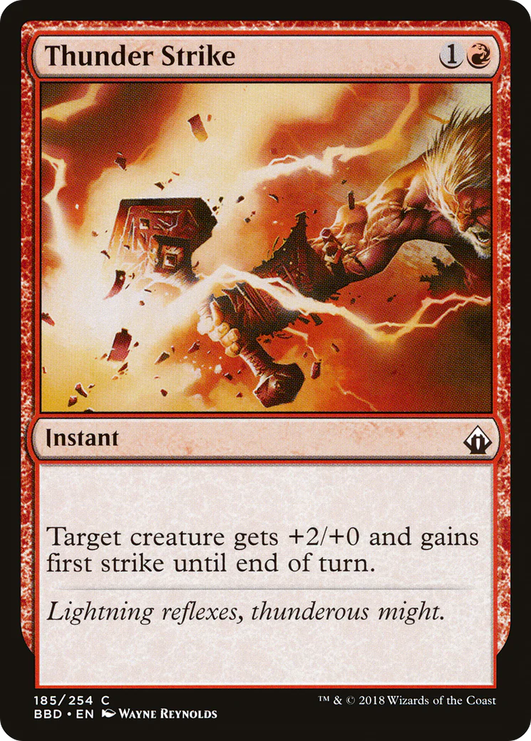 Thunder Strike (BBD-185)  - Battlebond