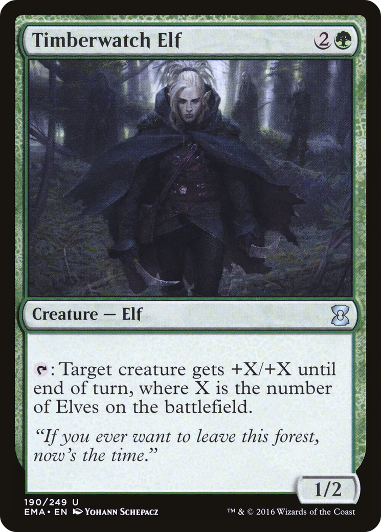 Timberwatch Elf (EMA-190)  - Eternal Masters