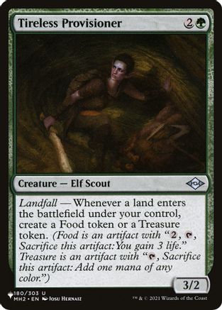 Tireless Provisioner (LIST-180/303)  - The List Reprints