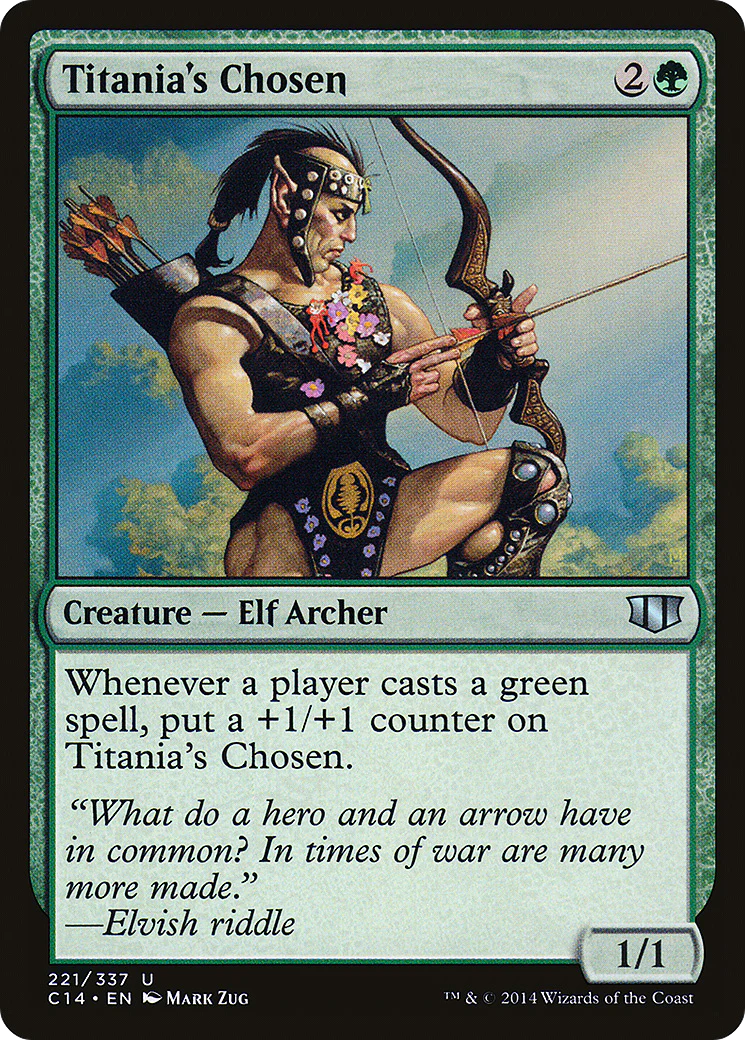 Titania's Chosen (C14-221)  - Commander 2014
