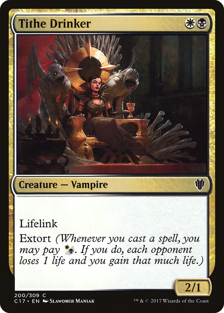 Tithe Drinker (C17-200)  - Commander 2017