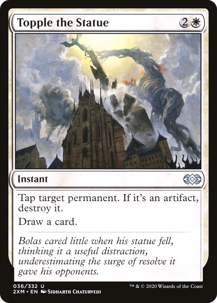 Topple the Statue (2XM-036)  - Double Masters