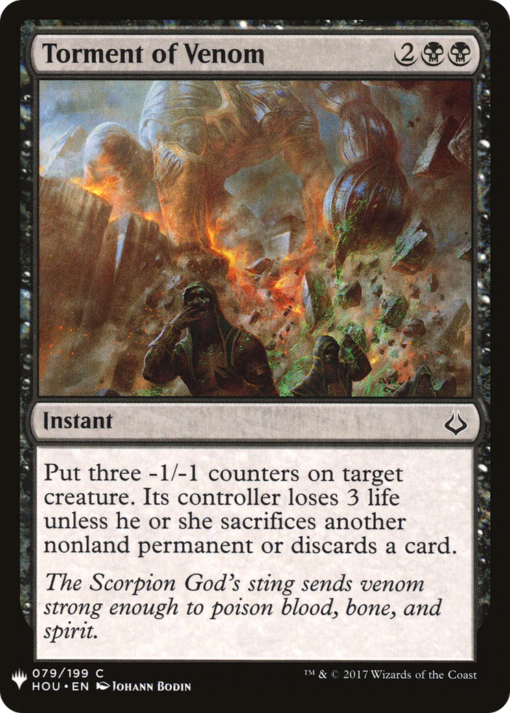 Torment of Venom (LIST-079)  - The List