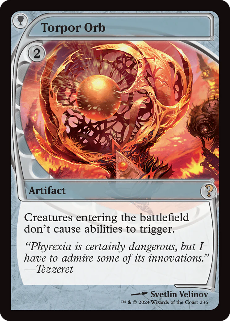 Torpor Orb (Future Sight) (MB2-236)  Foil - Mystery Booster 2