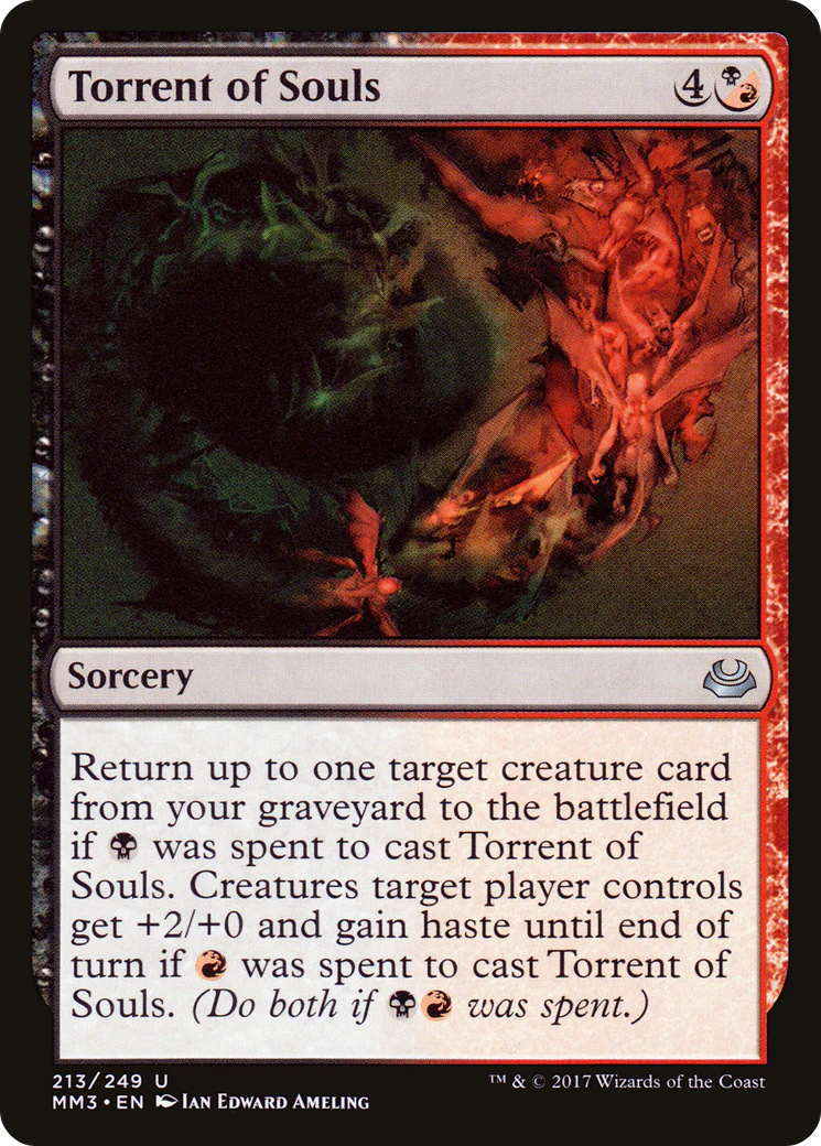 Torrent of Souls (MM3-213)  Foil - Modern Masters 2017