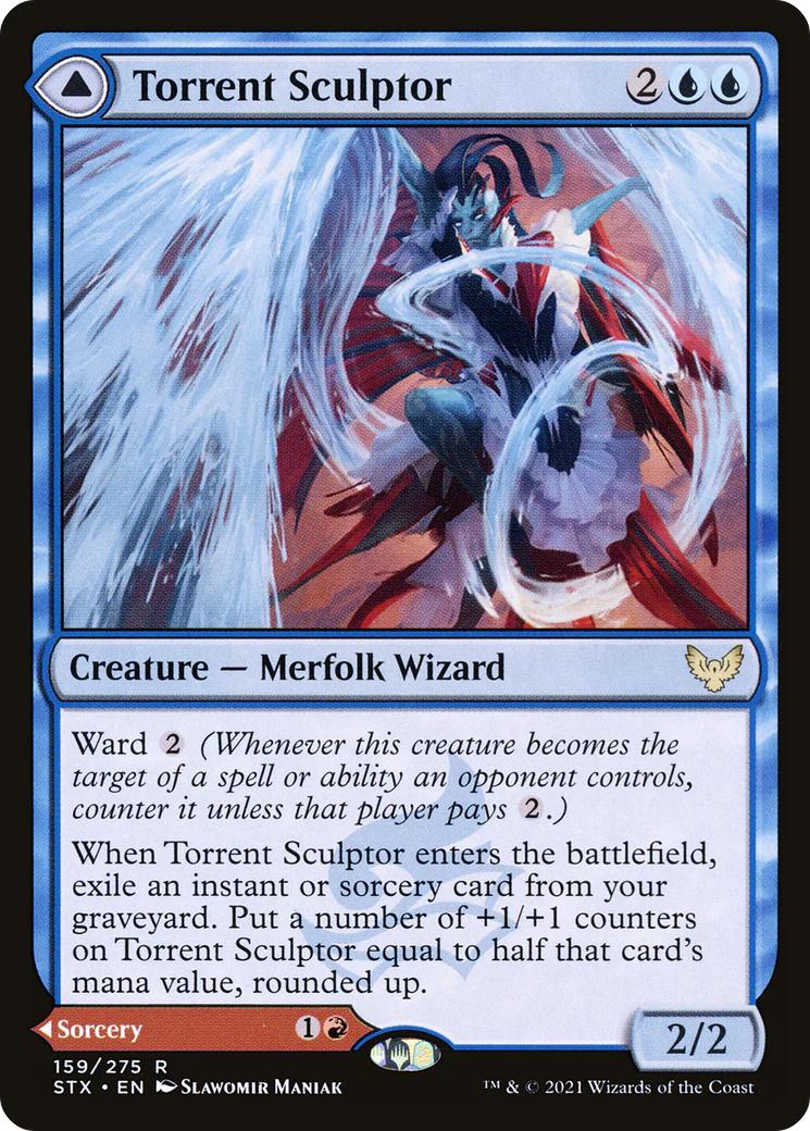 Torrent Sculptor (STX-159) - Strixhaven: School of Mages - Image 3