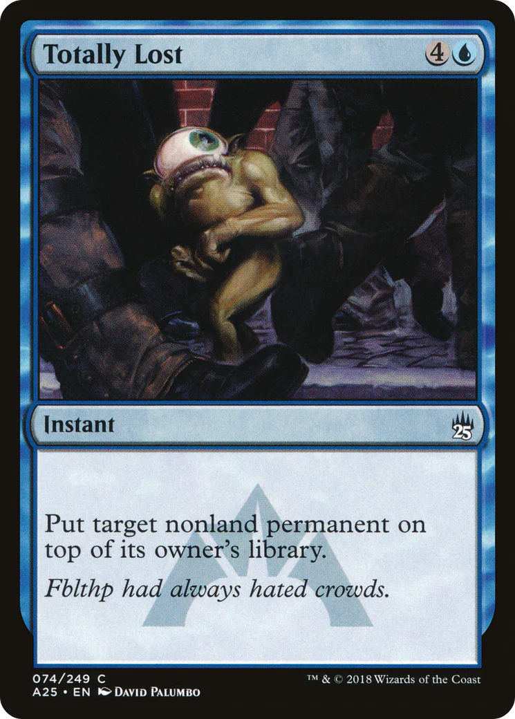 Totally Lost (A25-074)  - Masters 25