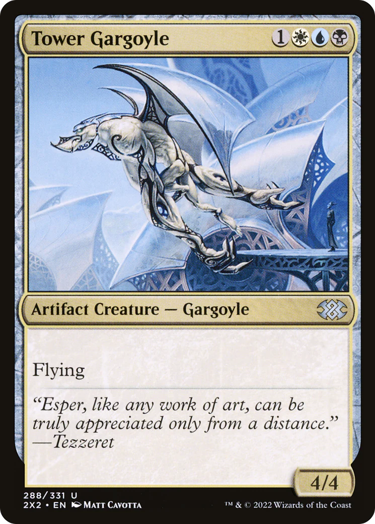 Tower Gargoyle (2X2-288)  - Double Masters 2022
