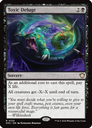 Toxic Deluge (SOC-120)  - Commander: Secrets of Strixhaven