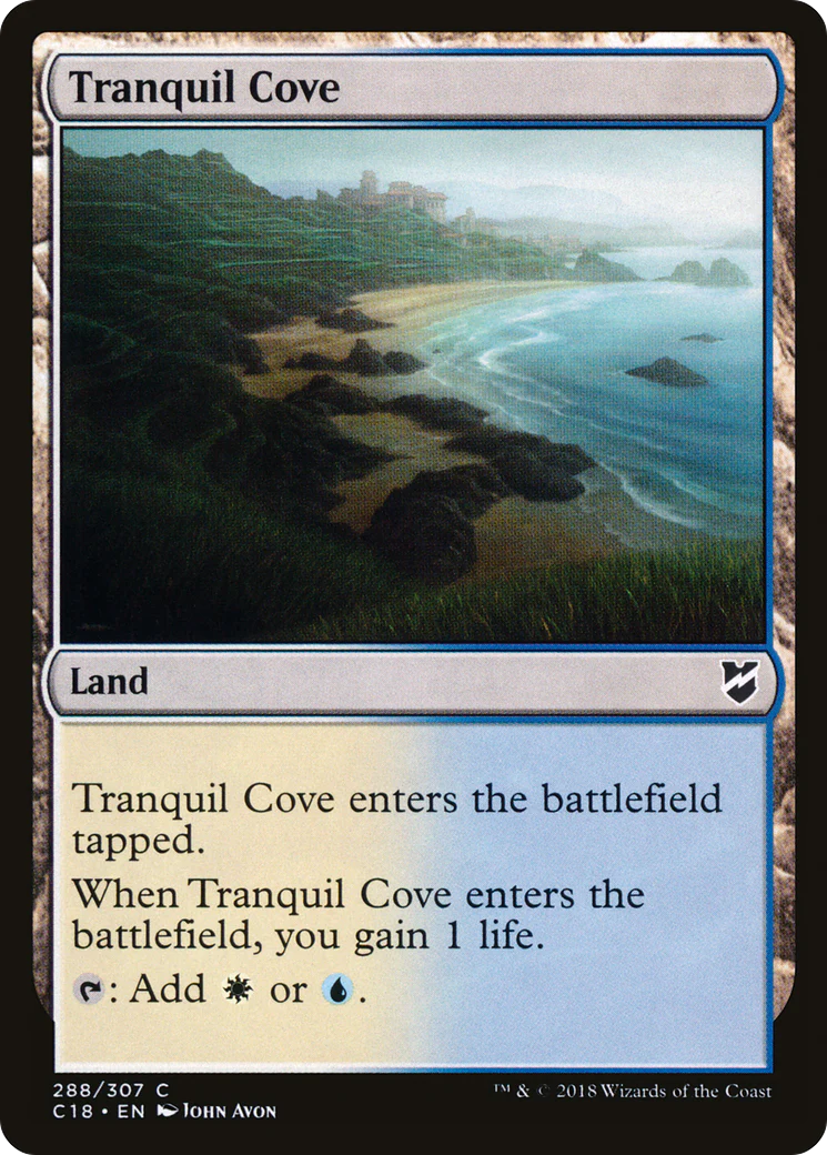 Tranquil Cove (C18-288)  - Commander 2018