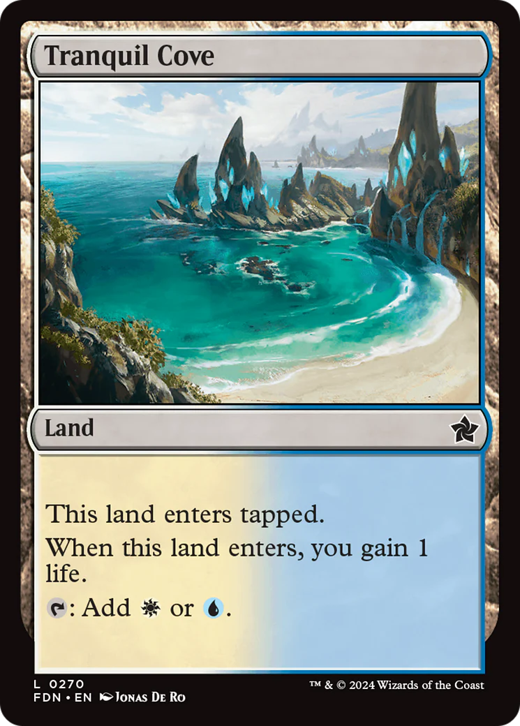 Tranquil Cove (FDN-270)  Foil - Foundations