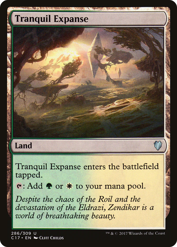 Tranquil Expanse (C17-286)  - Commander 2017