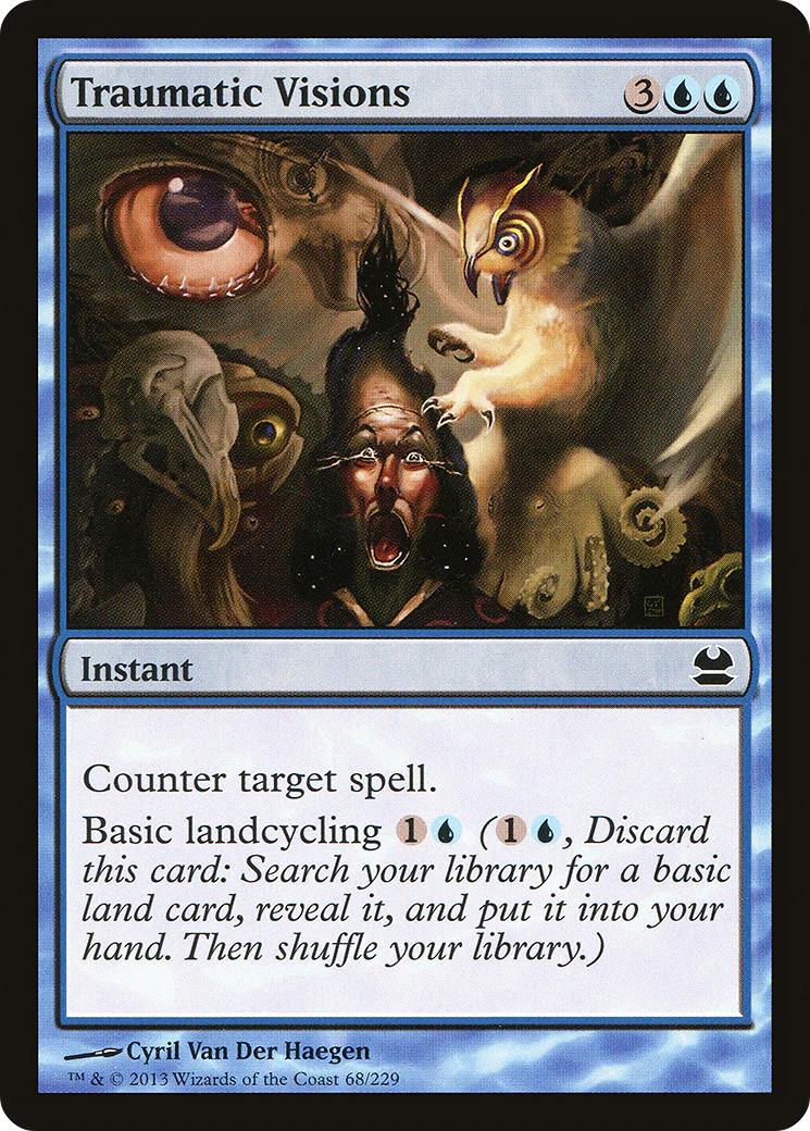 Traumatic Visions (MMA-068)  Foil - Modern Masters
