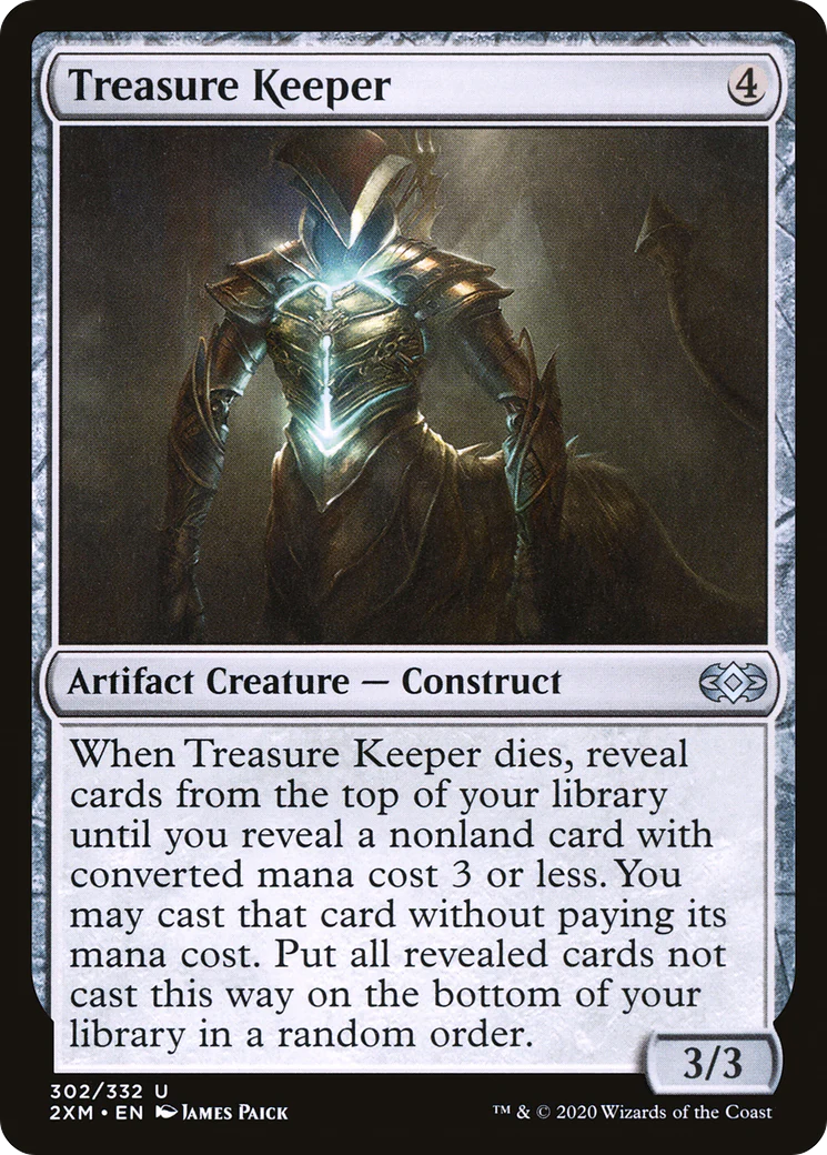 Treasure Keeper (2XM-302)  Foil - Double Masters