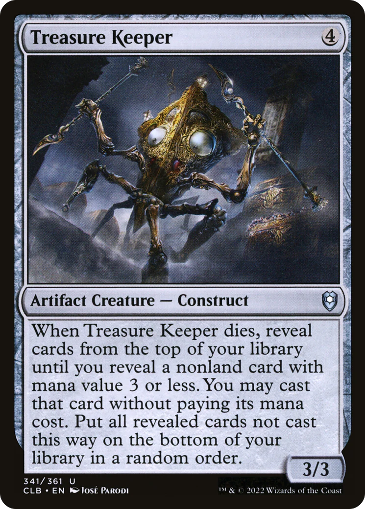 Treasure Keeper (CLB-341) Foil - Commander Legends: Battle for Baldur's Gate
