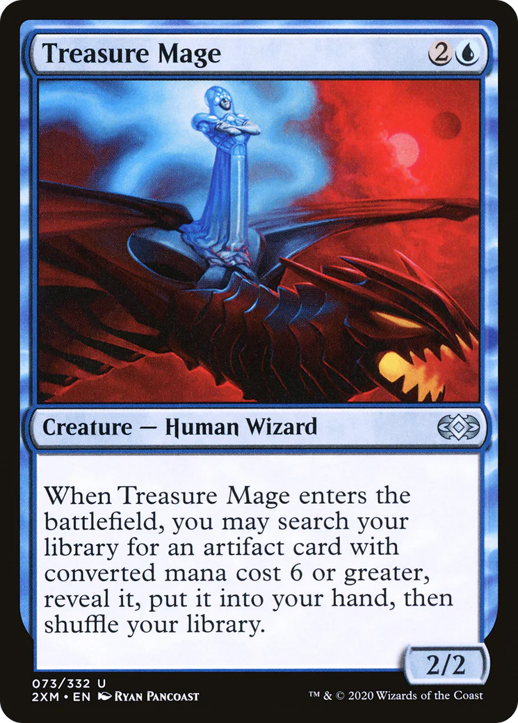 Treasure Mage (2XM-073)  - Double Masters