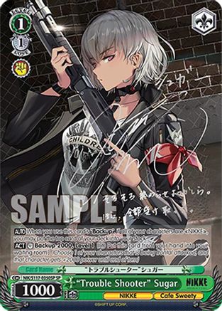 "Trouble Shooter" Sugar (SP) (Silver Stamp) (NIK/S117-E050SP SP) - GODDESS OF VICTORY: NIKKE