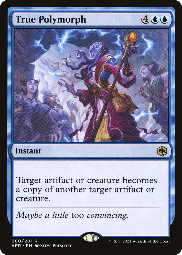True Polymorph (AFR-080)  - Adventures in the Forgotten Realms