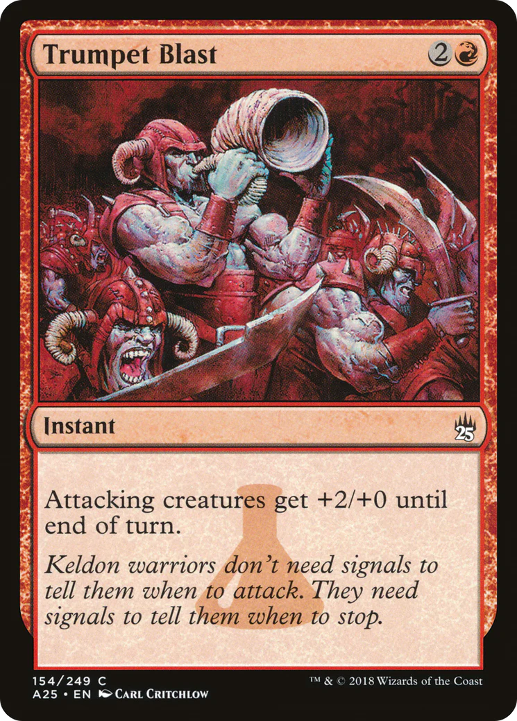 Trumpet Blast (A25-154)  Foil - Masters 25