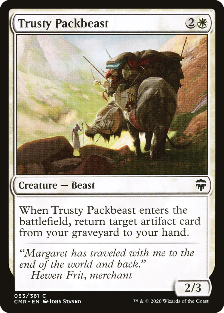 Trusty Packbeast (CMR-053)  - Commander Legends