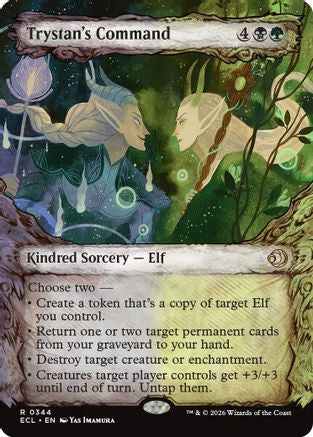 Trystan's Command (Showcase) (ECL-344) Foil - Lorwyn Eclipsed