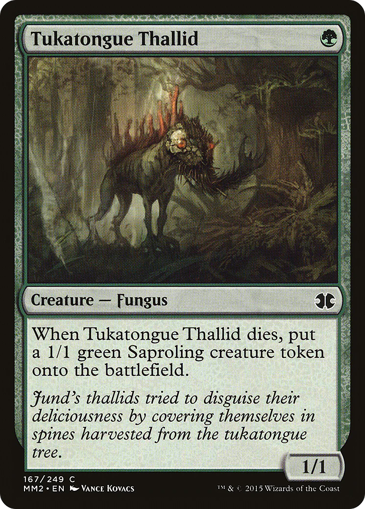 Tukatongue Thallid (MM2-167)  - Modern Masters 2015