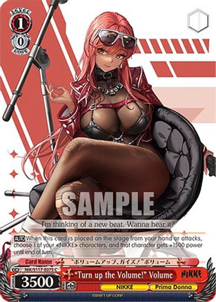 "Turn up the Volume!" Volume (NIK/S117-E075 C) - GODDESS OF VICTORY: NIKKE