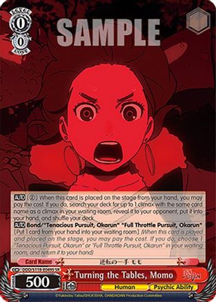 Turning the Tables, Momo (SR) (DDD/S118-E049S SR) - DANDADAN