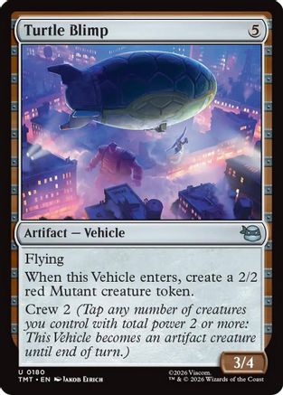 Turtle Blimp (TMT-180) Foil - Teenage Mutant Ninja Turtles