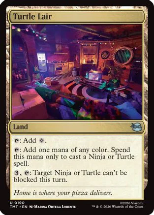 Turtle Lair (TMT-190)  - Teenage Mutant Ninja Turtles