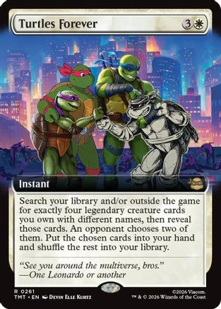 Turtles Forever (Extended Art) (TMT-261)  - Teenage Mutant Ninja Turtles