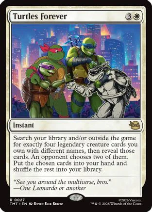 Turtles Forever (TMT-027)  - Teenage Mutant Ninja Turtles