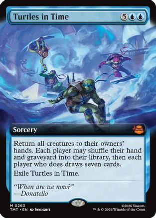 Turtles in Time (Extended Art) (TMT-263)  Foil - Teenage Mutant Ninja Turtles