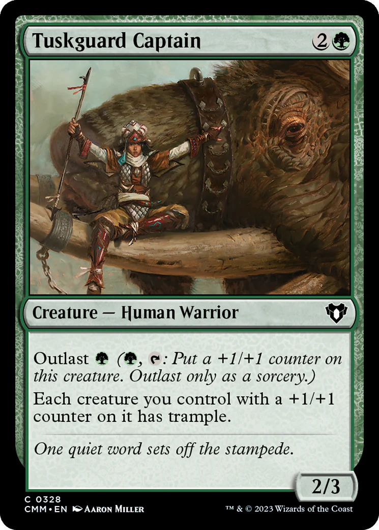 Tuskguard Captain (CMM-328)  - Commander Masters