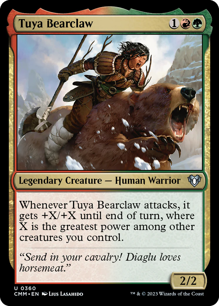 Tuya Bearclaw (CMM-360)  - Commander Masters